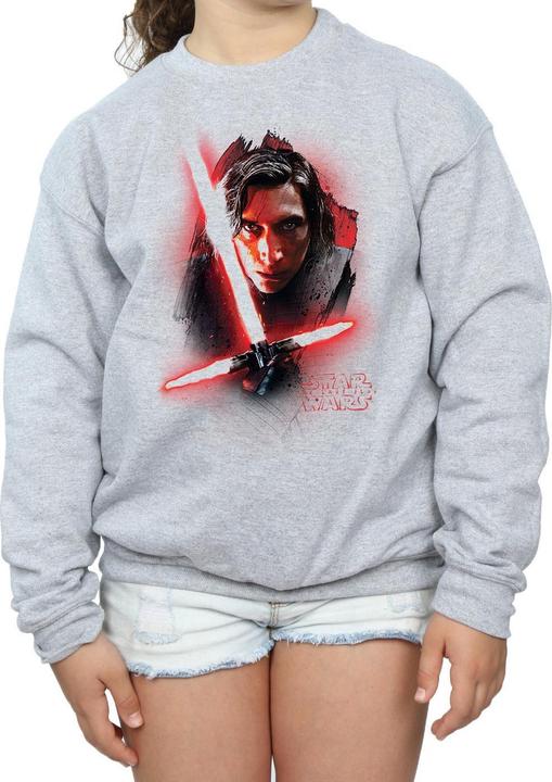 Image du produit Star Wars - Sweat THE LAST JEDI KYLO REN BRUSHED - Fille (116)