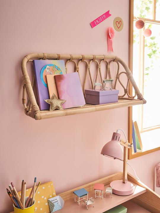 Image du produit Vertbaudet Étagère murale en rotin pour chambre d'enfant