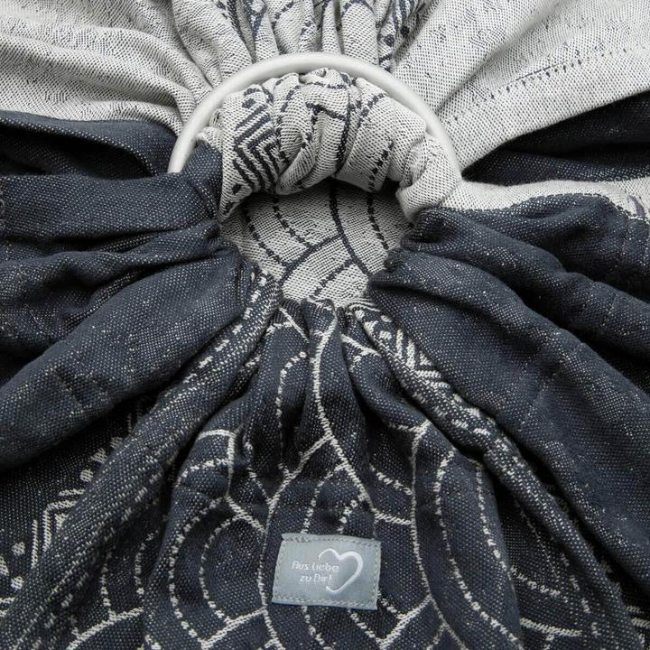 Actual product image Hoppediz Baby sling Ring-Sling organic quality (2 m)