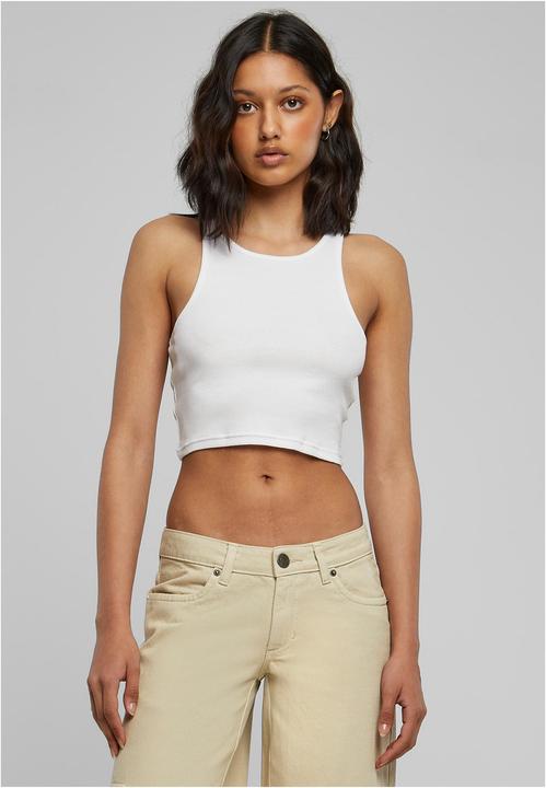 Actual product image Urban Classics Ladies Cropped Rib Top (L)