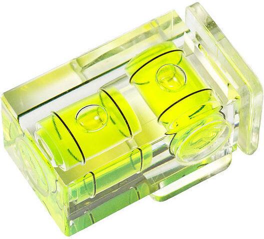 Produktbild Caruba Universal Wasserwaage 2 Wege (fÃ¼r Blitzschuh / WÃ¼rfel) (Blitzgerät Ersatzteile)