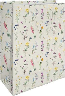 Kartos Tüte WILD FLOWERS 36x45+12 (Geschenkband)