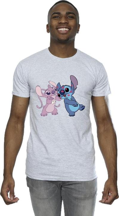 Immagine prodotto Disney Lilo & Stitch Kisses Maglietta Uomo (M)