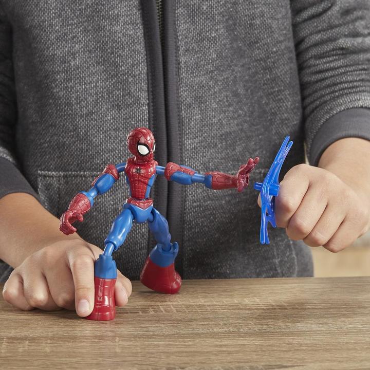 Actual product image Hasbro Avengers Bend And Flex Spider Man