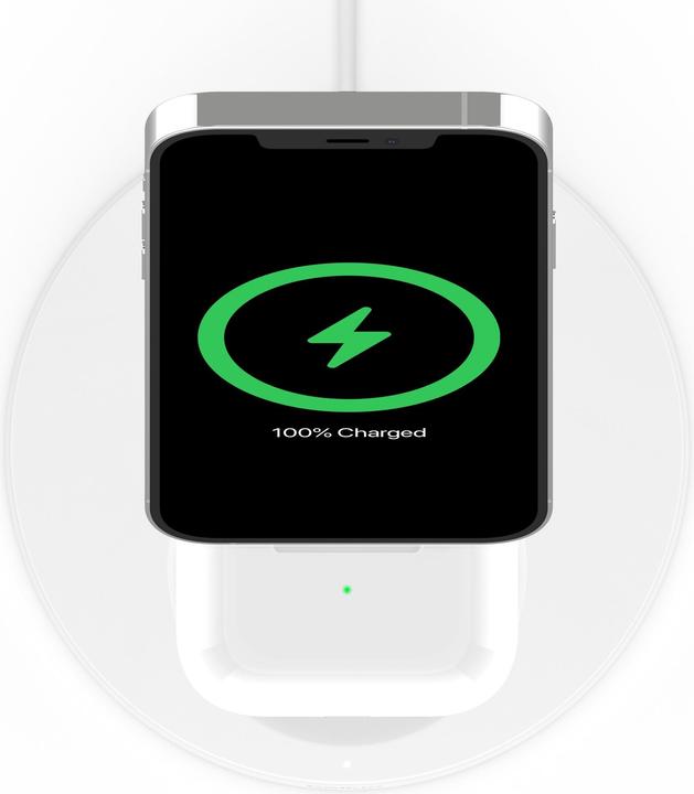 Image du produit Belkin Chargeur 2 en 1 Boost Charge Pro avec MagSafe (15 W)