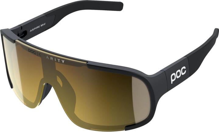 Poc Aspire Mid Sportbrille (Schwarz, Gold)