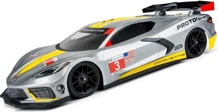 Immagine prodotto Proline Carrozzeria Chevrolet Corvette C8 non verniciata, 1:10