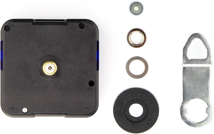 Produktbild Nextime Uhrwerk Geräuschlos 5.5 x 5.5 cm, Schwarz