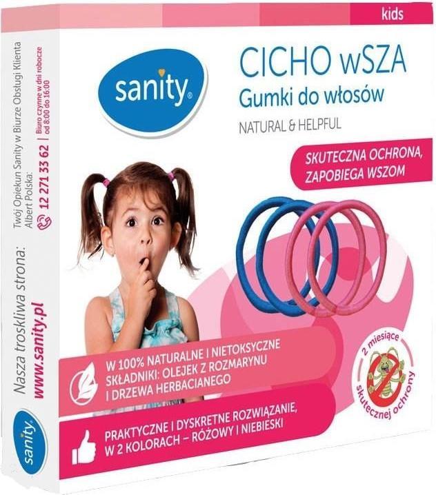 Sanity Geistiger Gesundheit ruhig alle Haare Elastizbänder. 4 Stück