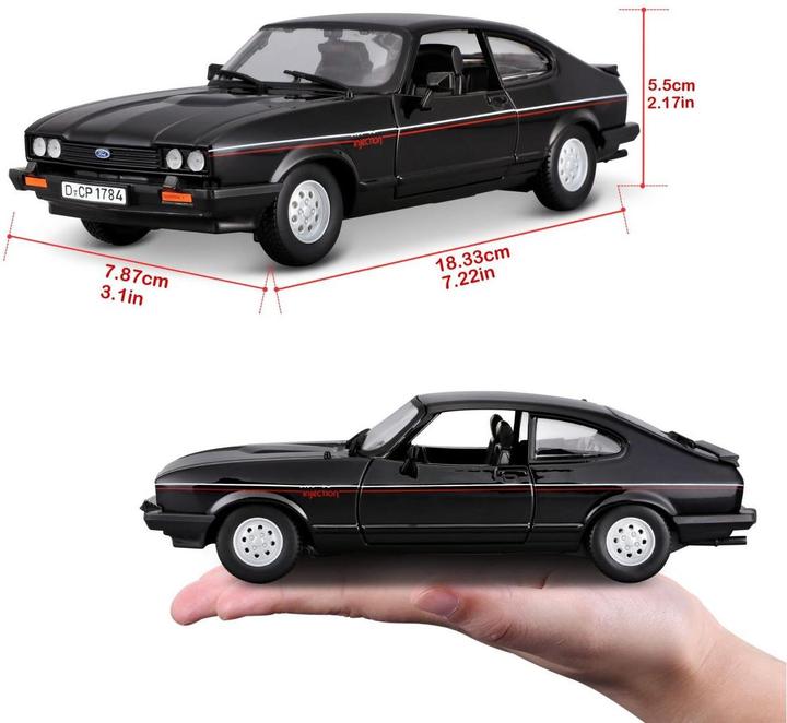 Immagine prodotto Bburago Ford Capri 1600 GT 1/24 nero