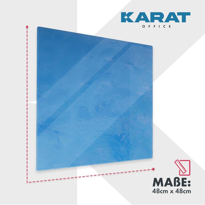 Actual product image Karat Glasboard-Print (48 x 48 cm)