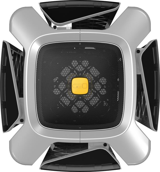 Image du produit Geometric Future M2 THE ARK boîtier, TG - gris (Mini-ITX, Mini-ATX)