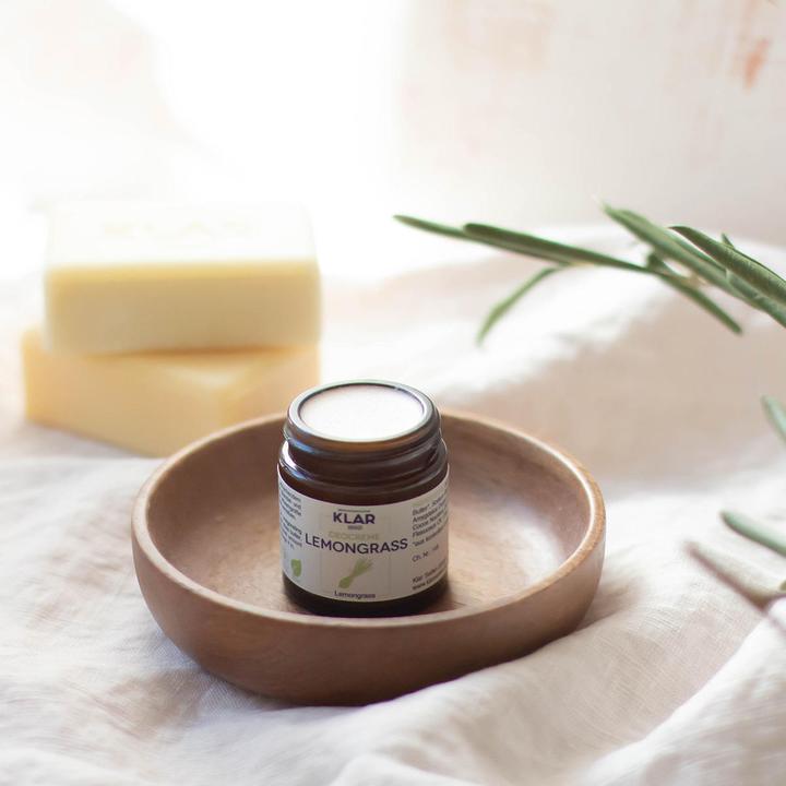 Actual product image Klar Deodorant cream lemongrass (Crème, 30 ml)