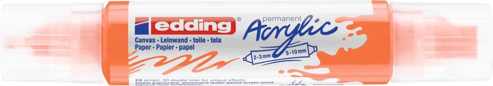Image du produit Edding Marqueur acrylique 5400 Double Liner (Orange fluo, 10 mm, 1 x)