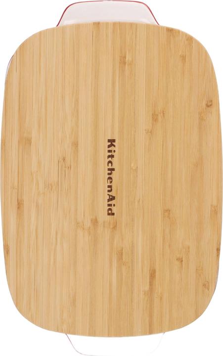 Immagine prodotto KitchenAid overschaal met bamboe deksel - large - keizer rood