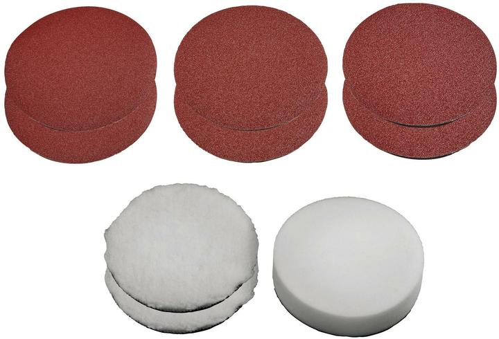 Immagine prodotto Einhell Cappe di lucidatura e mole abrasive (60, 80, 120)