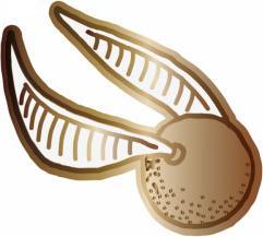 NoName HARRY POTTER - Pin Badge Enamel - Golden Snitch