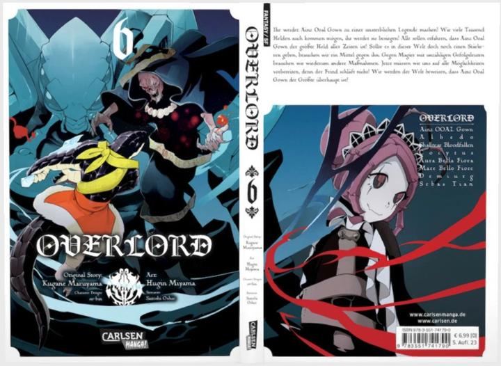 Actual product image Overlord 6 (German, Kugane Maruyama, 2018)