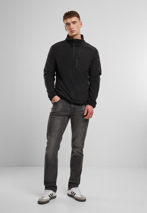 Produktbild Brandit Fleecepullover Ripstop Grösse 3XL Farbe Schwarz (3XL)