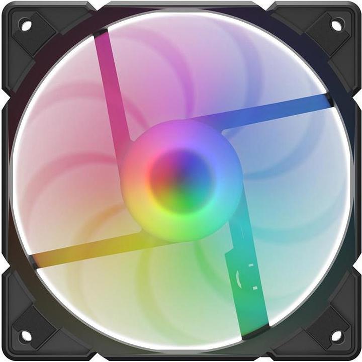 Actual product image Silentium PC Stella HP ARGB 120 Kit set of three computer fans (120 mm, 3 x)