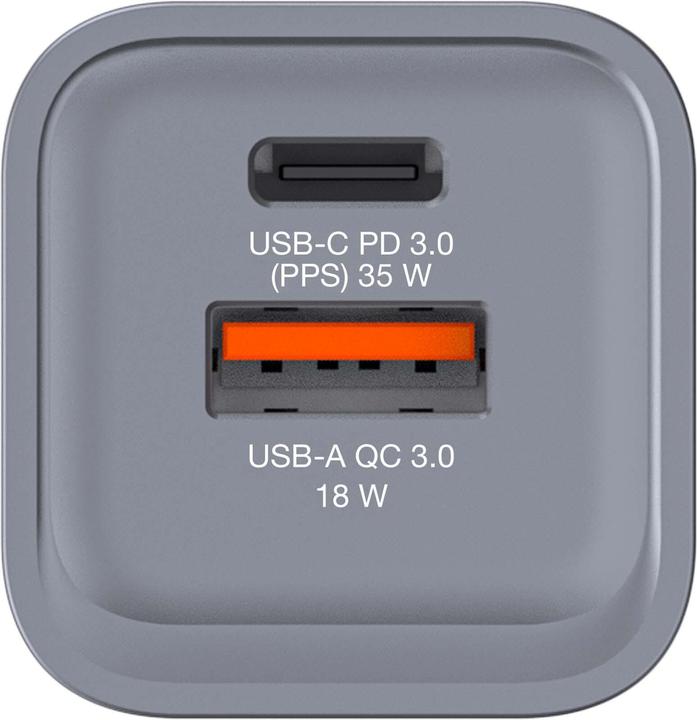 Actual product image Verbatim GNC-35 GaN Charger 2 35W USB (35 W)
