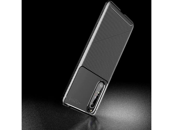 Image du produit Screenguard Sony Xperia 5 II Housse Design Carbone TPU Case (Sony Xperia 5 II)