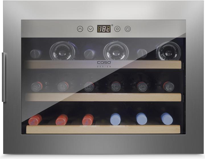 Produktbild Caso WineSafe 18 EB Inox Weinkühler mit Kompressor Integriert 18 Flasche(n)