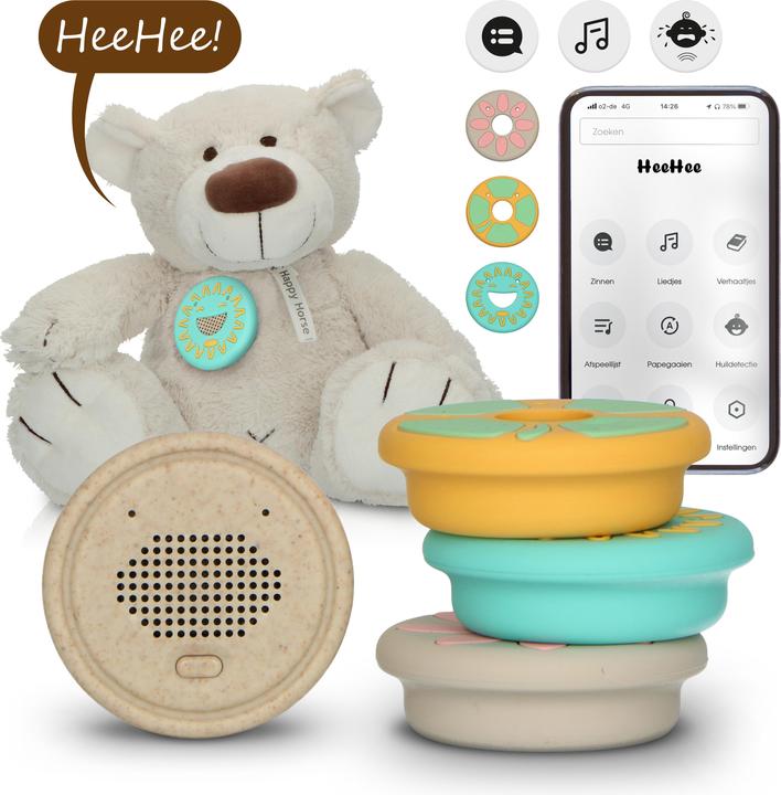 Produktbild Alecto Bluetooth Speaker+Teddy HeeHee (Babyphone Audio, 10 m)