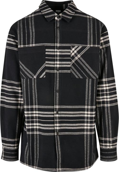 Actual product image Urban Classics Long Oversized Checked Summit Shirt - 19483 (L)