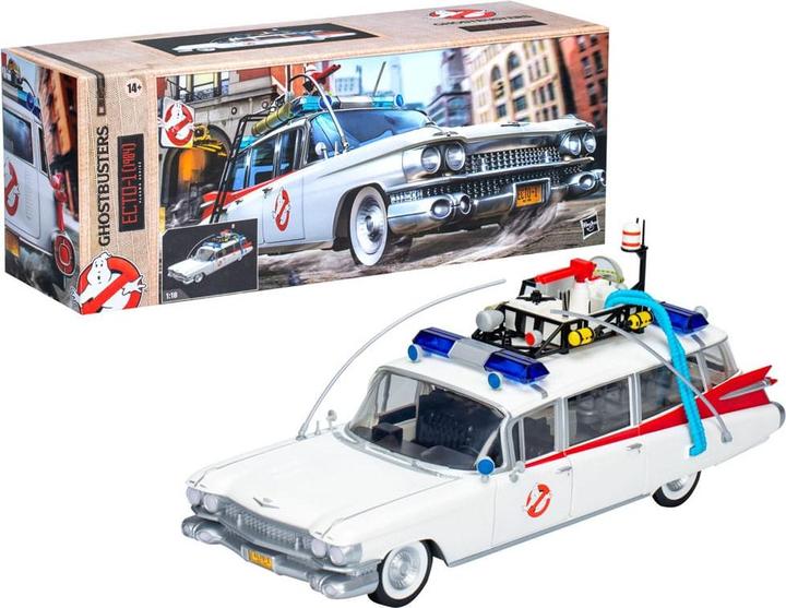 Produktbild Hasbro Ghostbusters Plasma Series Fahrzeug Ecto-1 (1984)