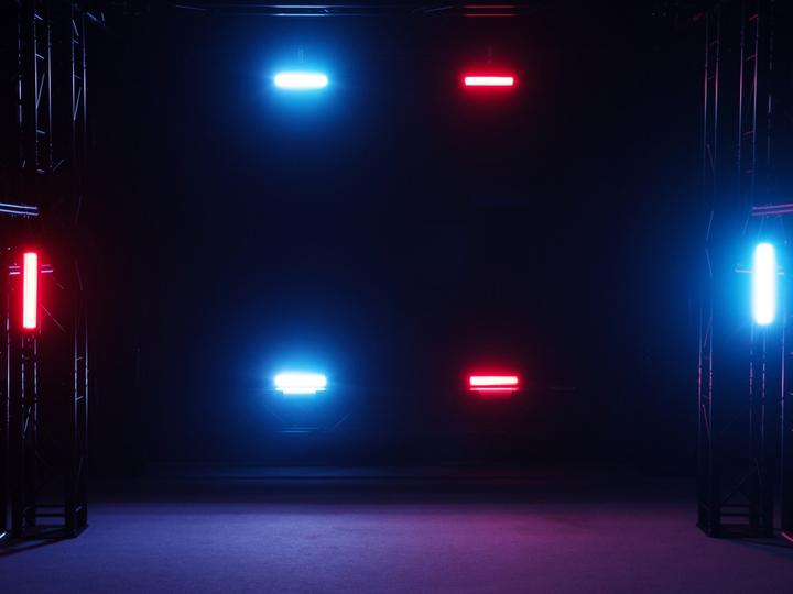 Image du produit Eurolite LED Strobe SMD PRO 132 DMX RGB (0.20 W)