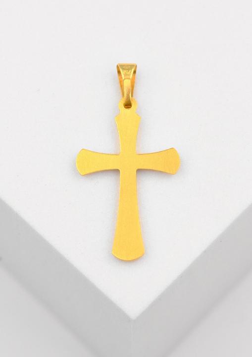 Actual product image Muau Cross (750/18K yellow gold)