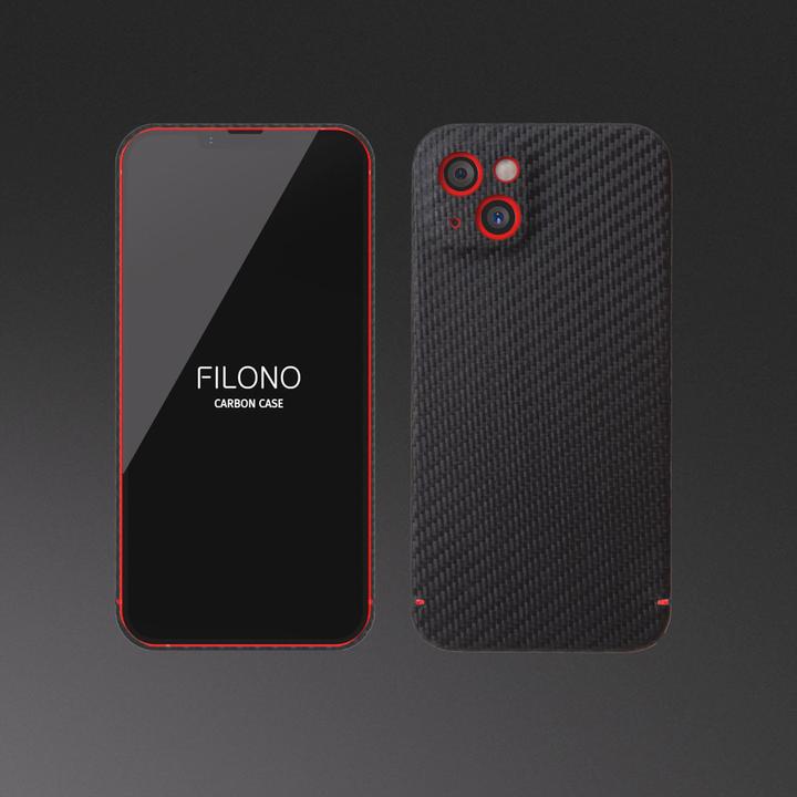 Produktbild Filono Backcover aus echtem Carbon Carbon black (Apple iPhone 13 mini)