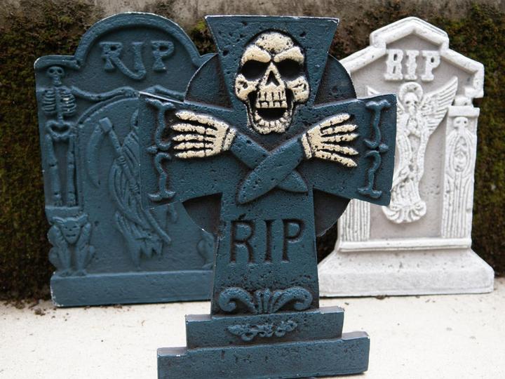 Immagine prodotto Europalms Set di lapidi di Halloween "Cimitero