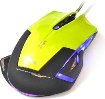 Actual product image Blue Mazer R Mouse (EMS124GR) (Cable)