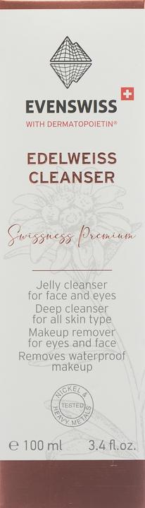 Actual product image Evenswiss Edelweiss Cleanser (Cleansing lotion, 100 ml)