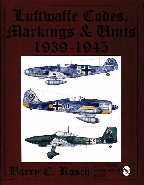 Immagine prodotto Luftwaffe Codes, Markings & Units 1939-1945 (Inglese, Barry C. Rosch, 1997)