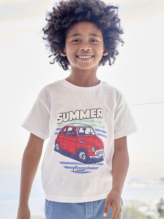 Image du produit Vertbaudet Kinder T-Shirt mit Reliefprint (92)