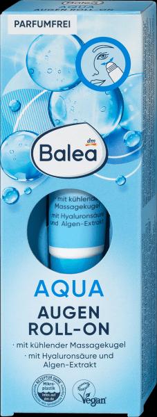 Produktbild dm Balea Aqua Augen Roll-On (Roll-on, 15 ml, Tag + Nacht)
