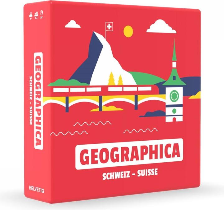 Immagine prodotto Helvetiq Geographica Svizzera - Suisse (Tedesco, Francese)