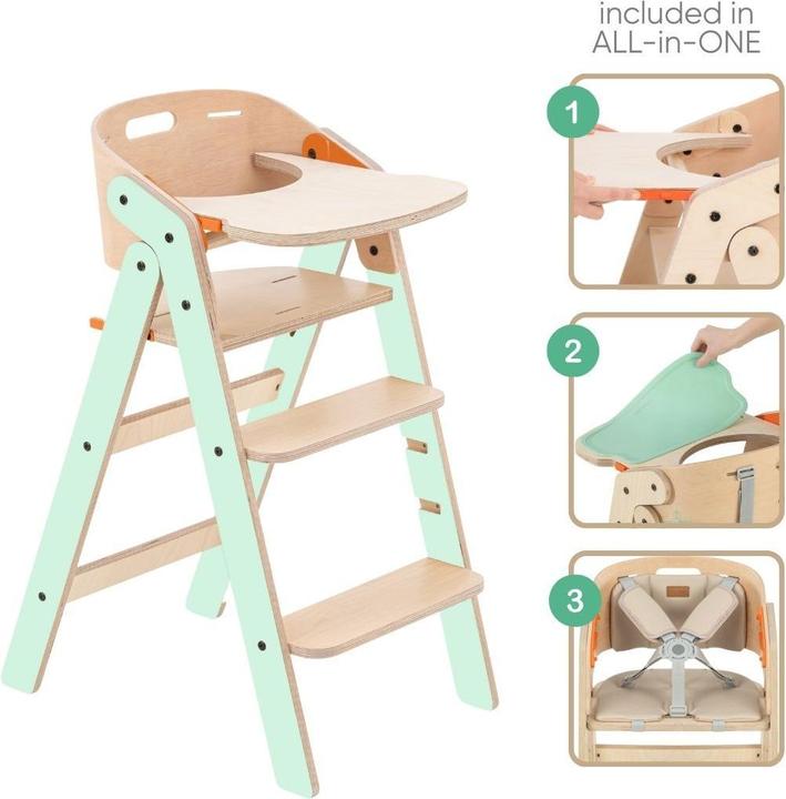 Actual product image MamaToyz My Chair wooden high chair (Highchair)
