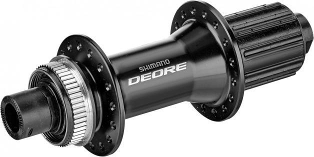 Actual product image Shimano Deore FH-M6010 rear hub 8/9/10s QR:142 (Disc brake Center lock)