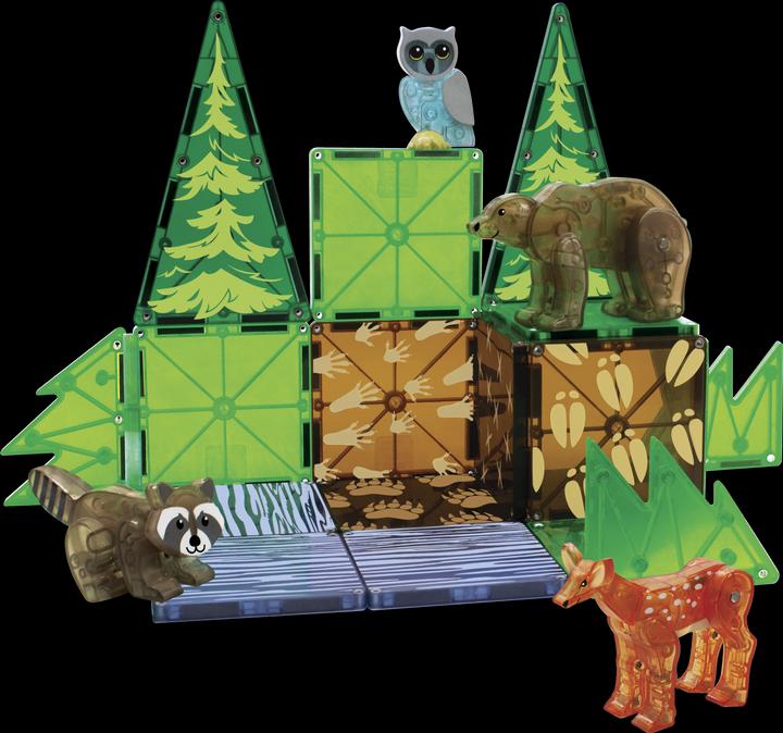 Produktbild Magna-Tiles Wald-Tiere Set