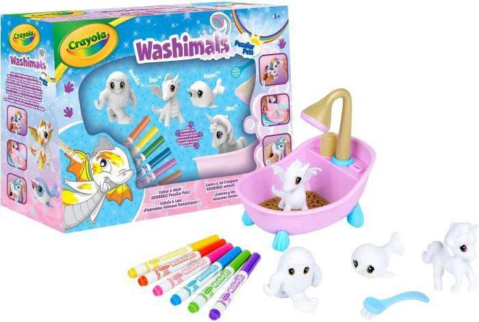Produktbild Crayola Washimals Fabeltiere Set