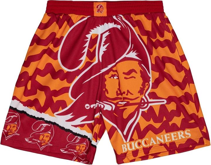 Actual product image Mitchell & Ness M&N Tampa Bay Buccaneers JUMBOTRON Basketball Shorts (S)