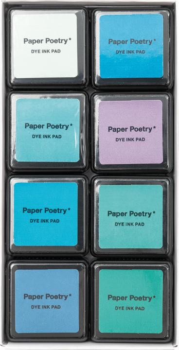 Immagine prodotto Paper Poetry Set di tamponi per timbri 8 colori