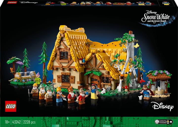 Actual product image LEGO The hut of Snow White and the Seven Dwarfs (43242, LEGO Disney)