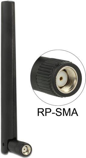 Actual product image Delock Antenna LTE/GSM/UMTS/WLAN 2.4 GHz/Bluetooth/ZigBee/802.11 b/g/n (Wi-Fi, GSM)