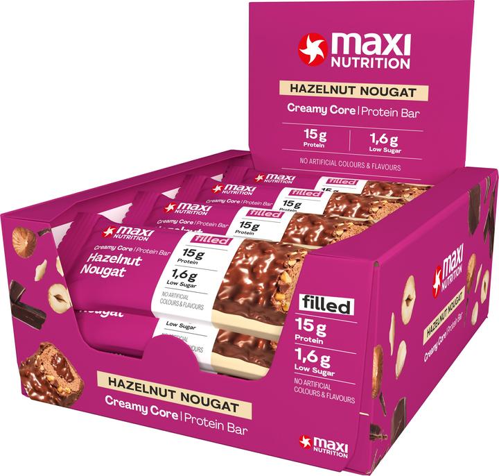 Produktbild Maxi Nutrition Creamy Core Bar Hazel (Haselnuss, Nougat, 1 Stk., 45 g)