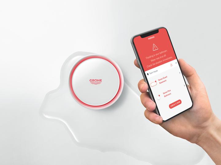 Produktbild Grohe Sense Intelligenter Wassersensor